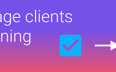 Control client contacts assigning tasks